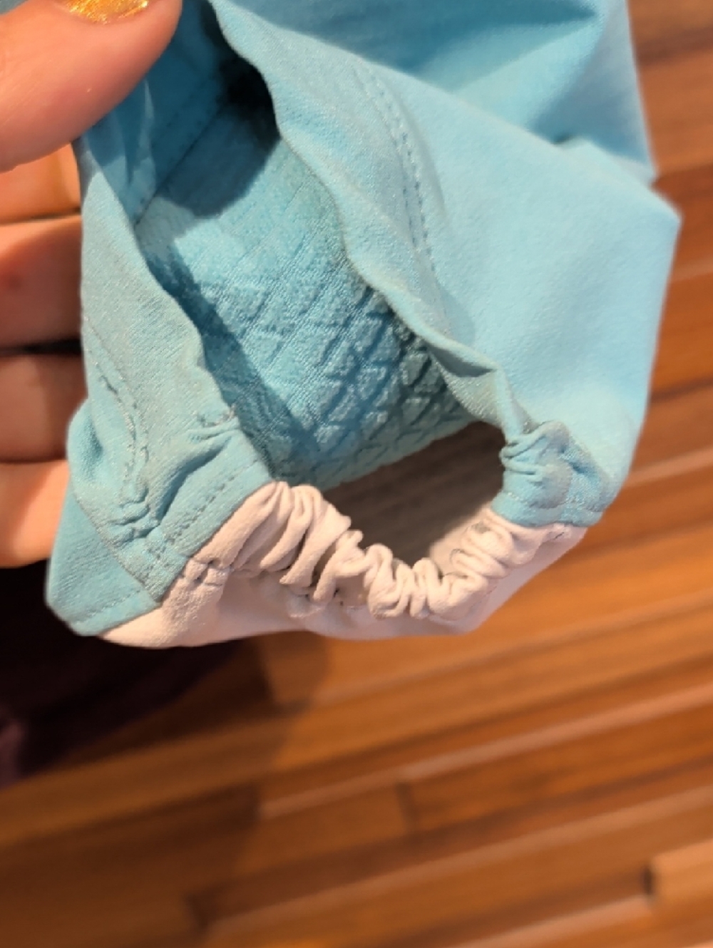 Saucony Teal Cream Brown Colorblock Zip Utility Jacket - Picture 4 of 13